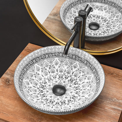 Aufsatzwaschbecken Rea Arte dark grey  4