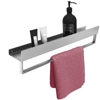 Badezimmerregal SF01 45cm steel brush  5