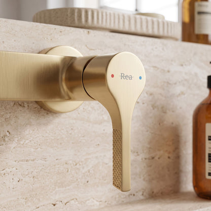 Wannenarmatur PREMIUM REA Maxim Brush Gold 3