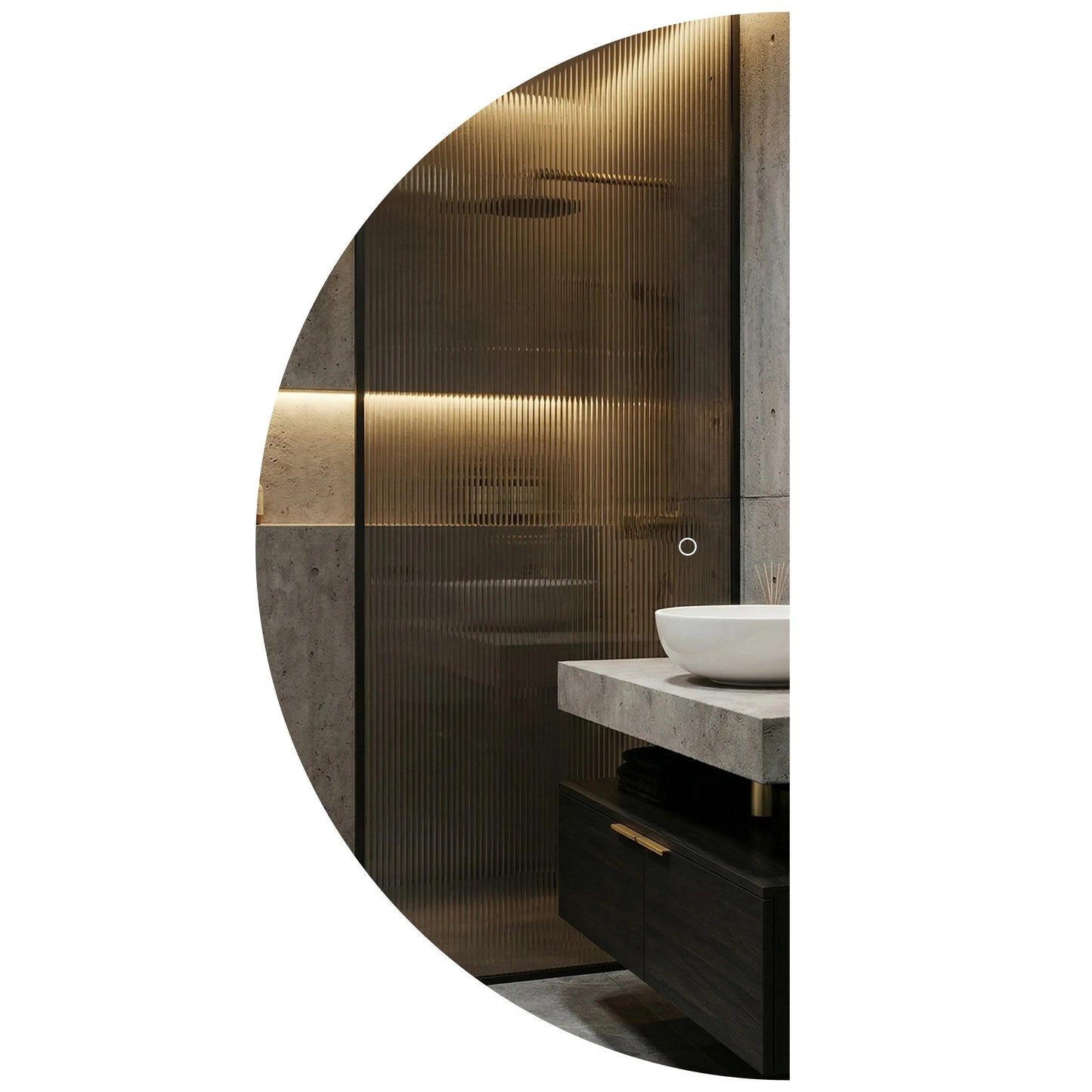 Spiegel LED 120x60cm MOON  10