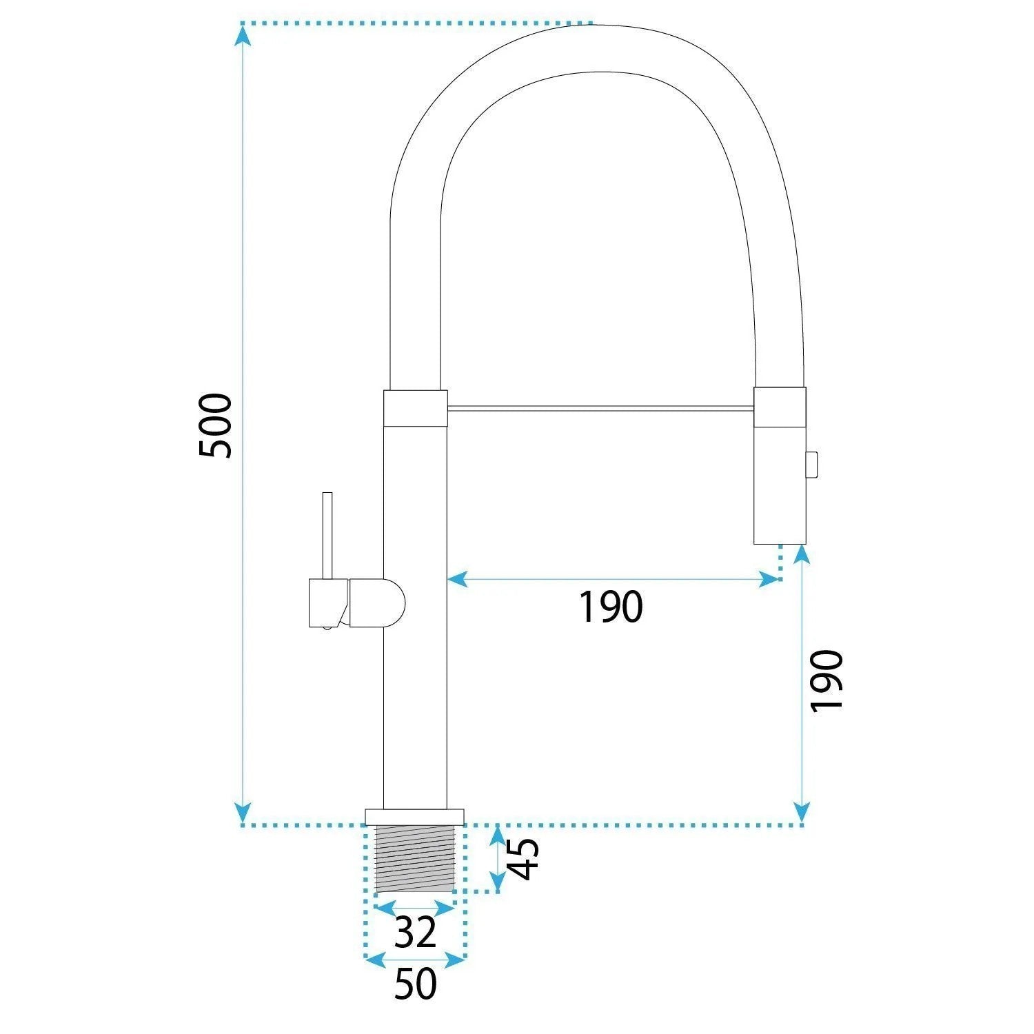 Küchearmatur Rea Viera Chrome  10