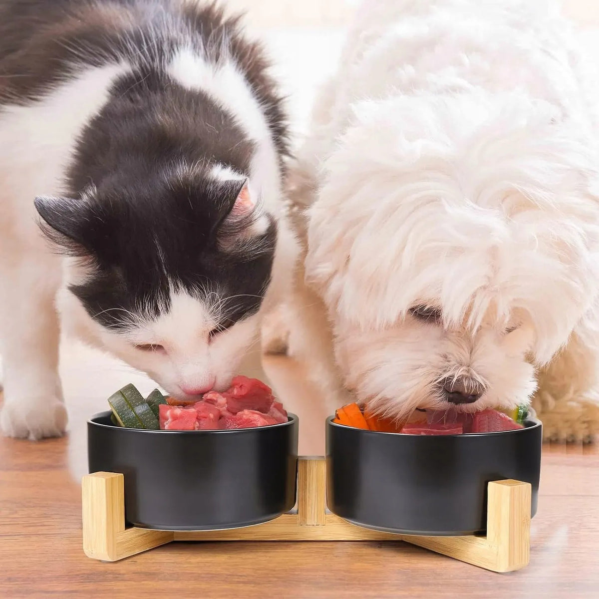 Napf Für Hund/Katze/Haustier BLACK 331579 + Sitzbezug Für Hunde 10