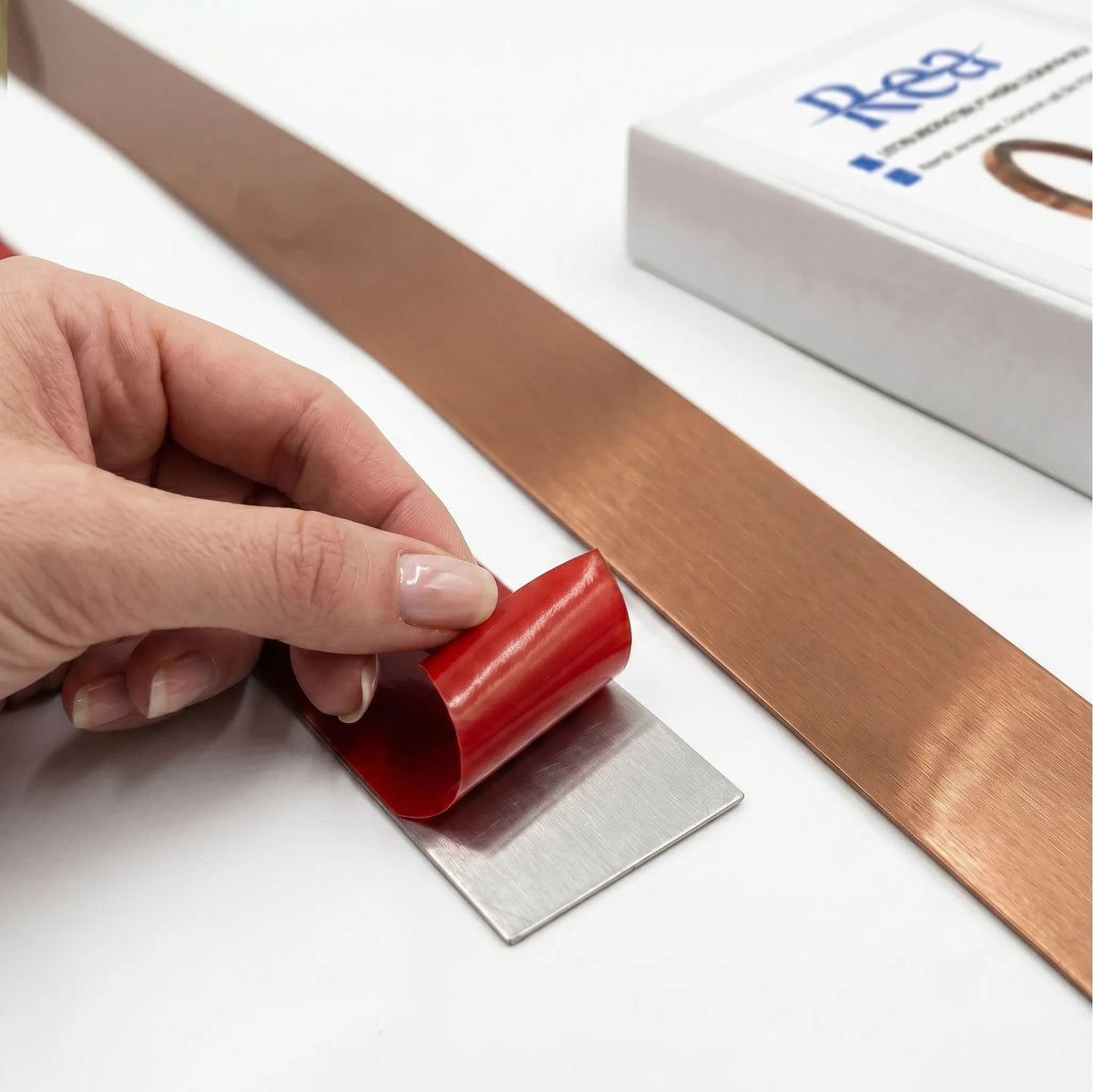 Selbstklebende Zierleiste Rea P14454CB 3,8cm Brush Copper 10