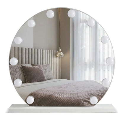 Spiegel LED HOLLYWOOD White 50 cm  10
