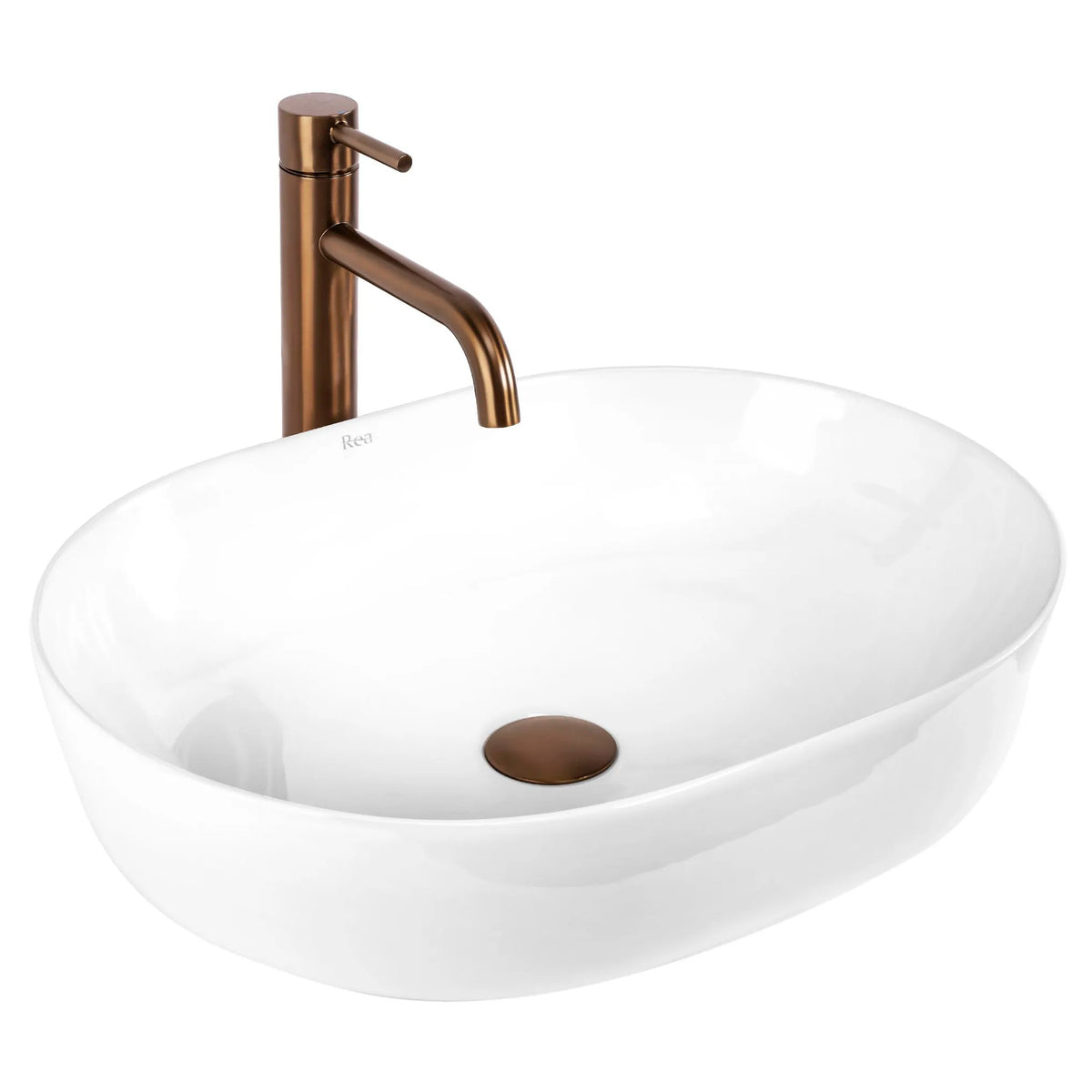 Aufsatzwaschbecken CLEO 50 White – REA 10