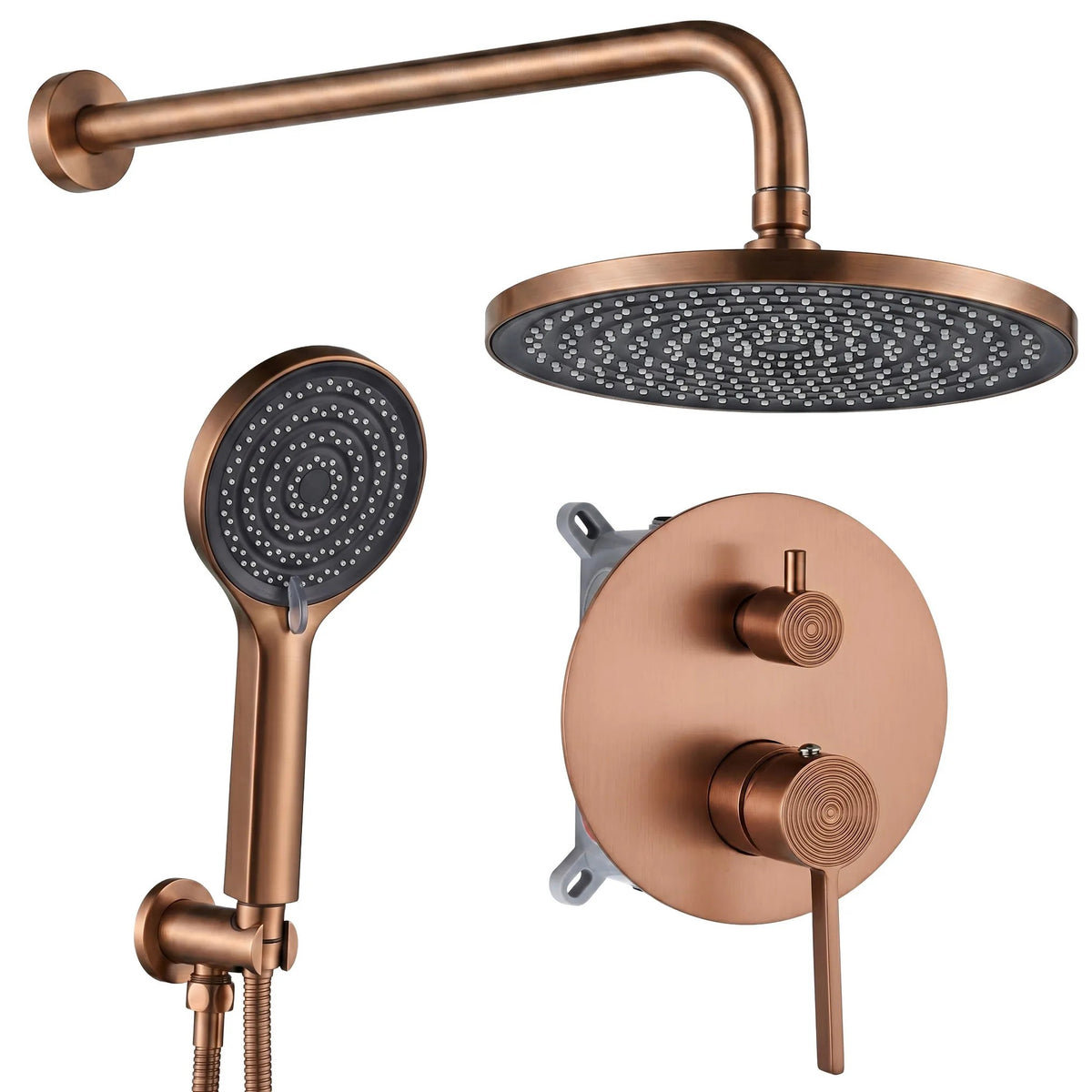 Unterputz Duschset Rea Foster Brush Copper + BOX 10