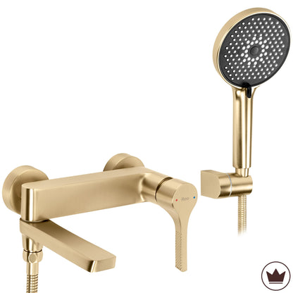 Wannenarmatur PREMIUM REA Maxim Brush Gold 1