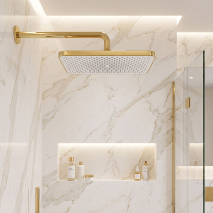 Rechteckige Regendusche REA JS-032 Gold 3