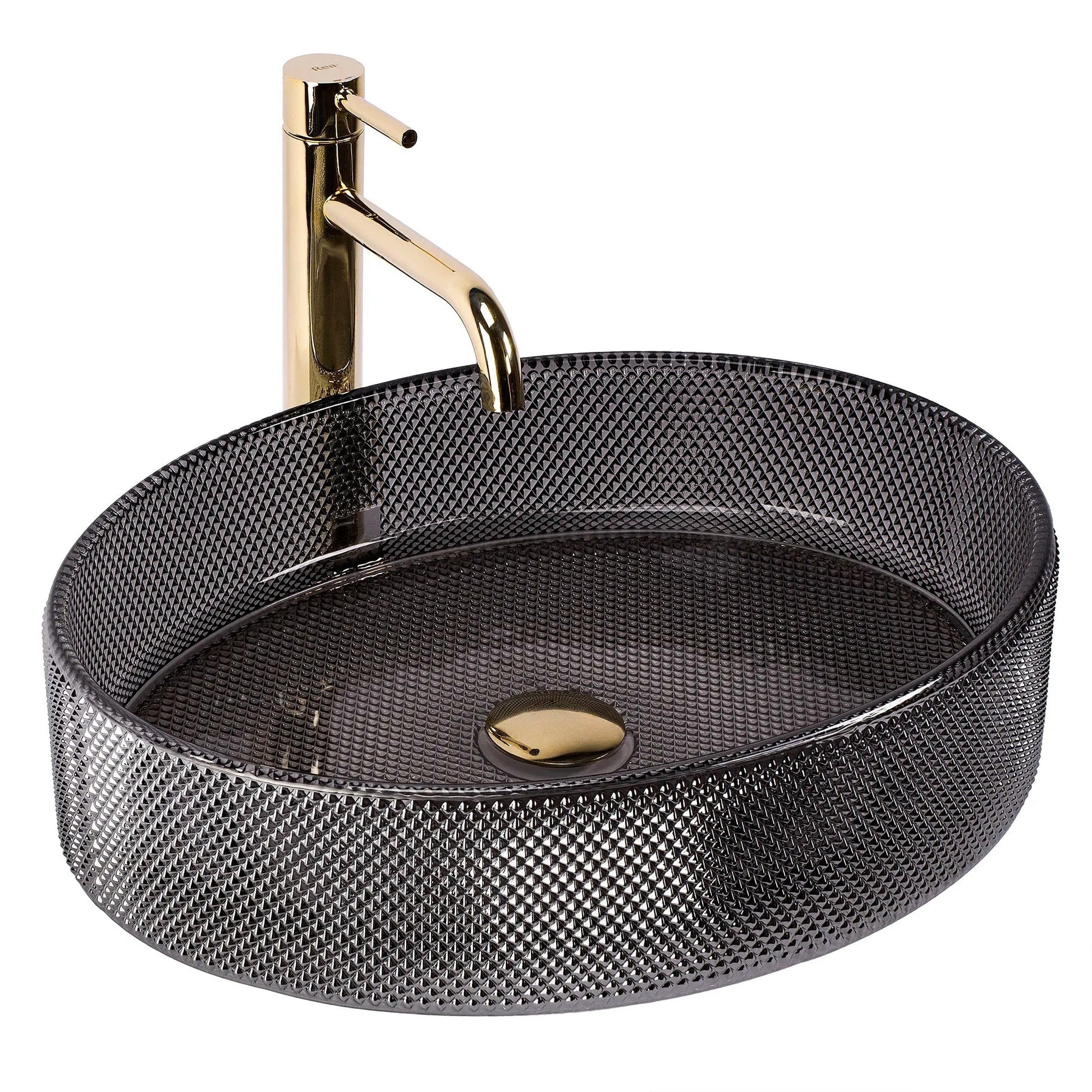 Aufsatzwaschbecken REA Mirella Black  11