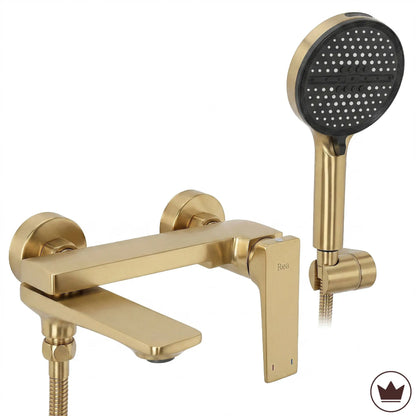 Wannenarmatur PREMIUM REA Prime Gold Brush  11