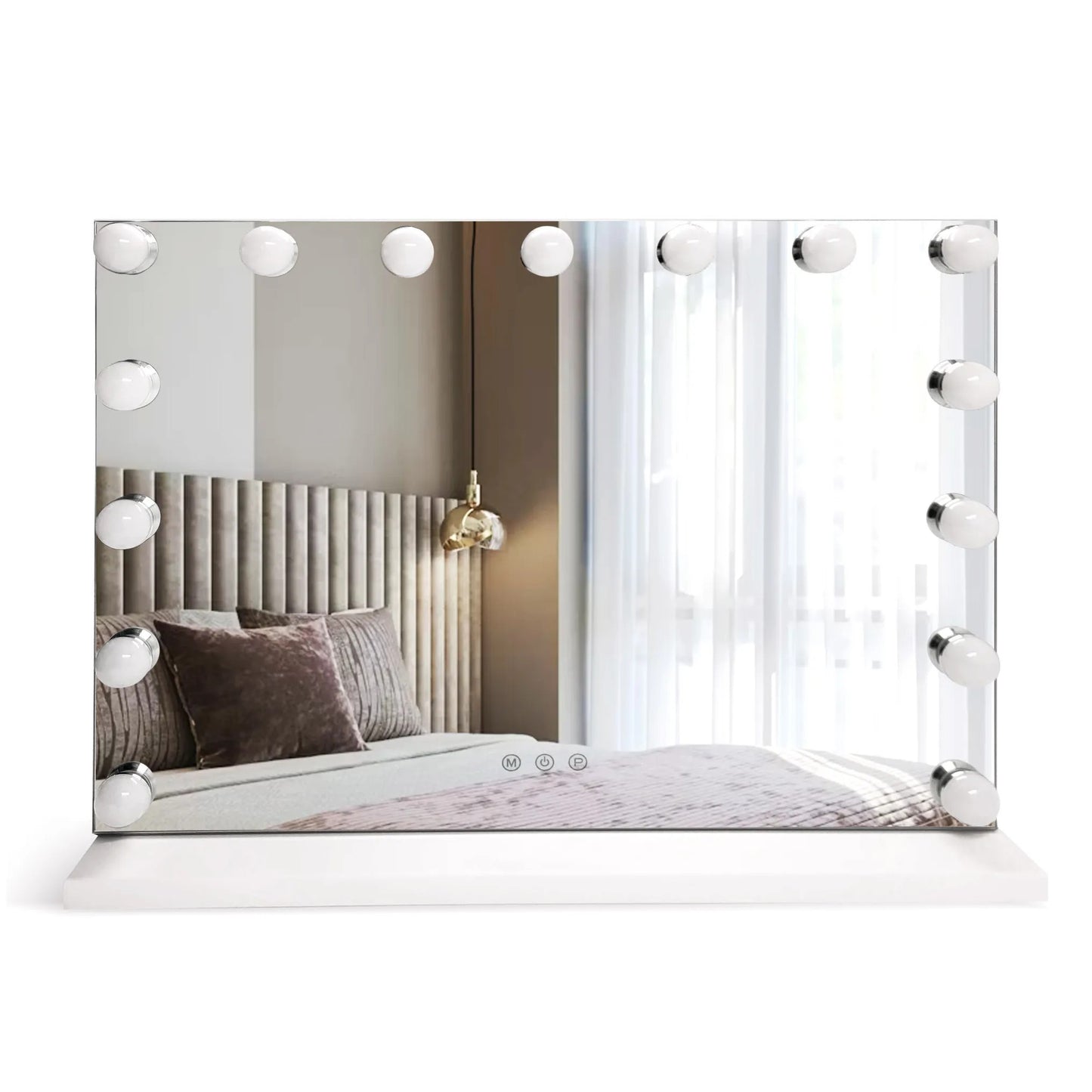 Spiegel LED HOLLYWOOD White  11