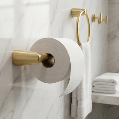 Halter für Toilettenpapier 16205 VIBE Brush Gold  11