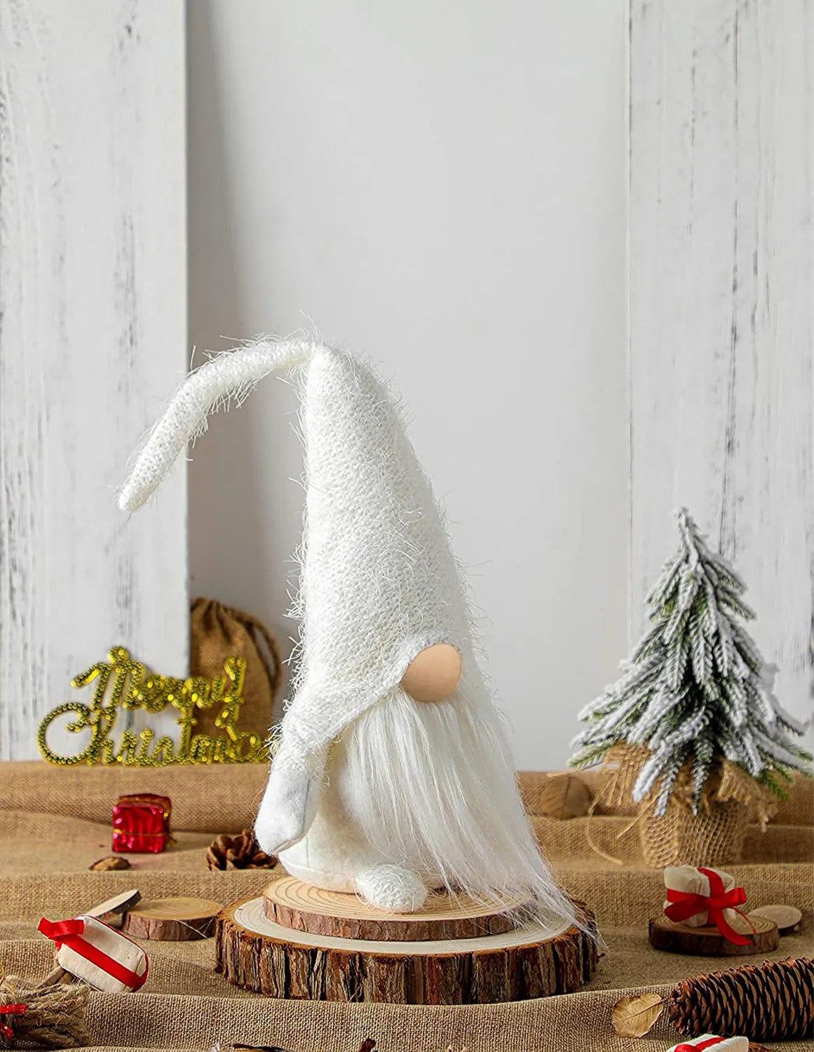 Weihnachtszwerg YX068 50cm White 11