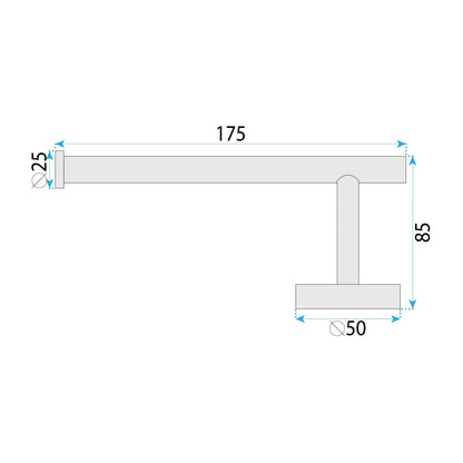 Halter für Toilettenpapier 6611 Modern Copper  11