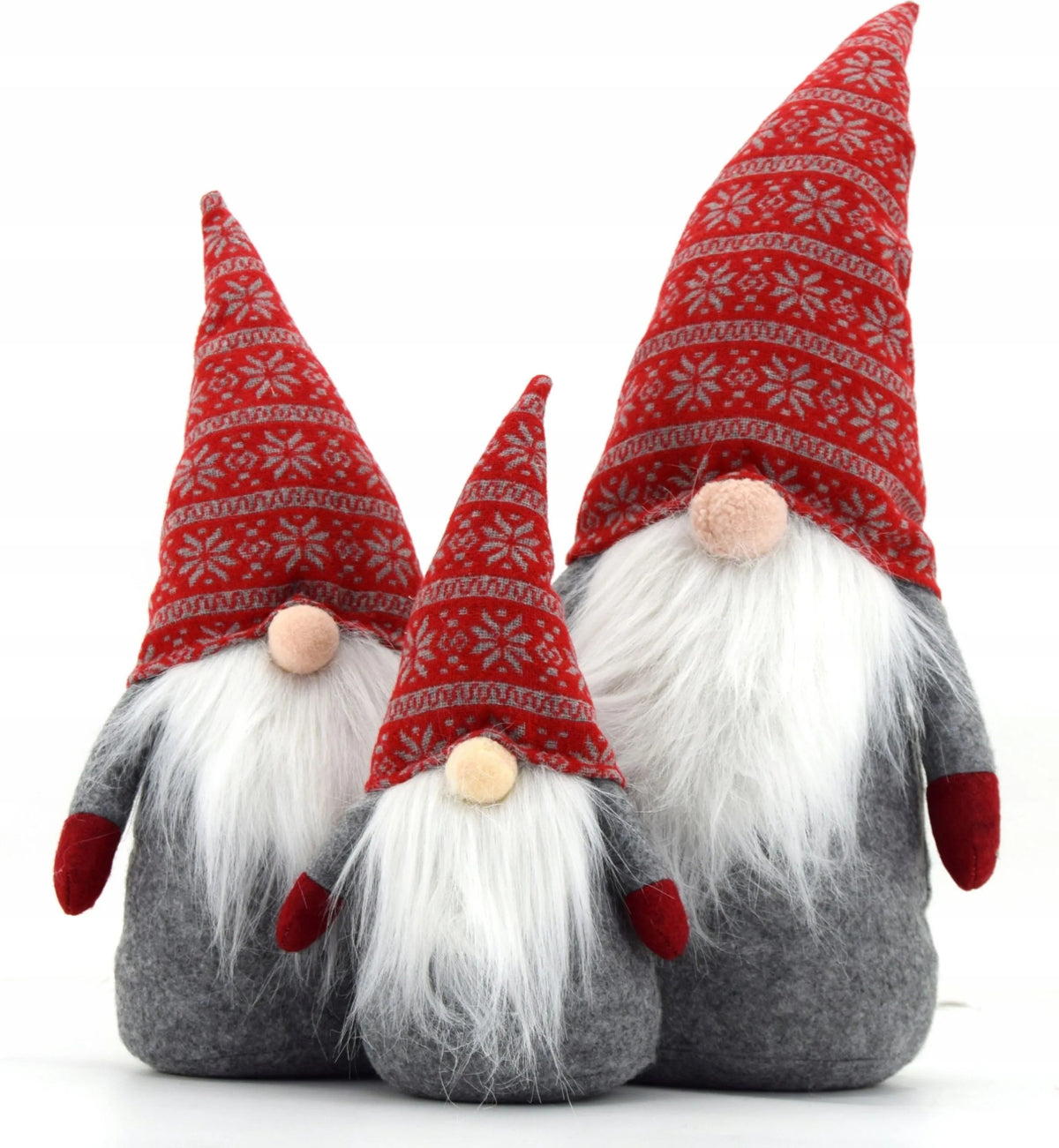 Weihnachtszwerg 50cm RED/GREY YX-019 11