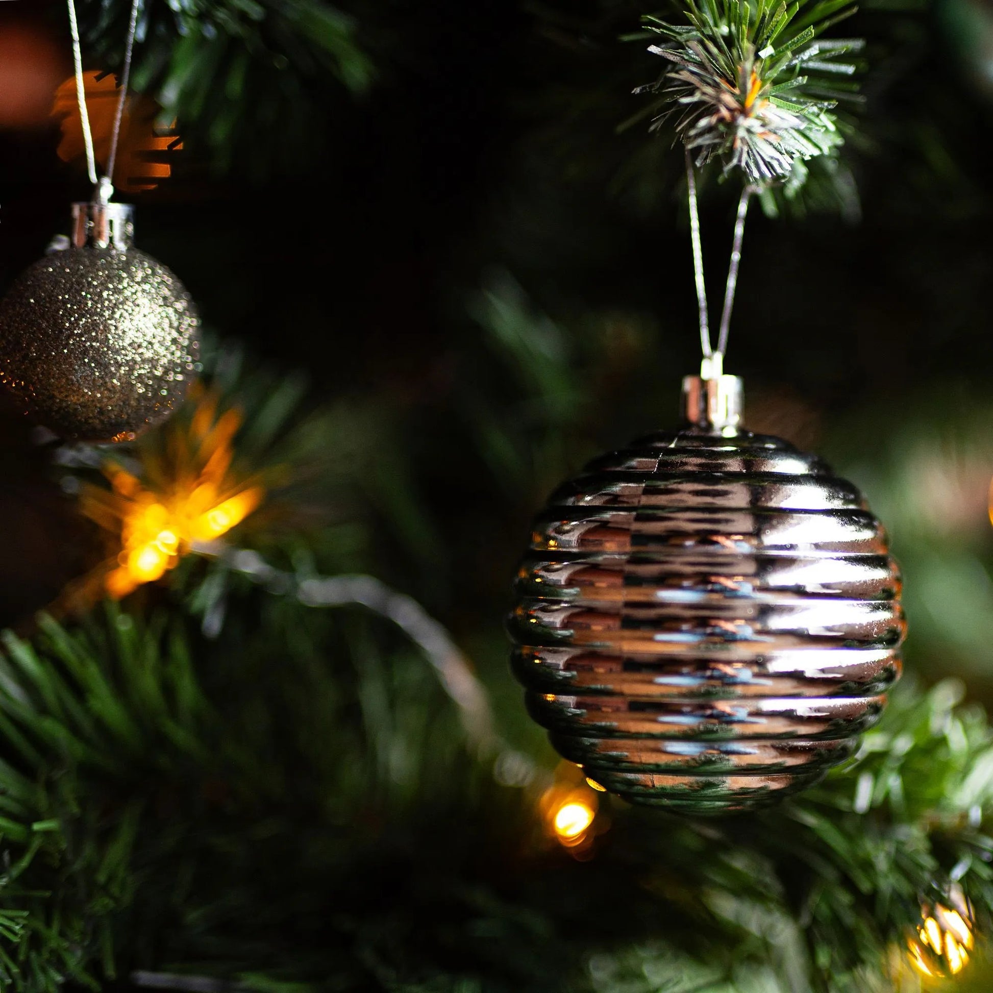 Christbaumkugeln 311433C Silver 11