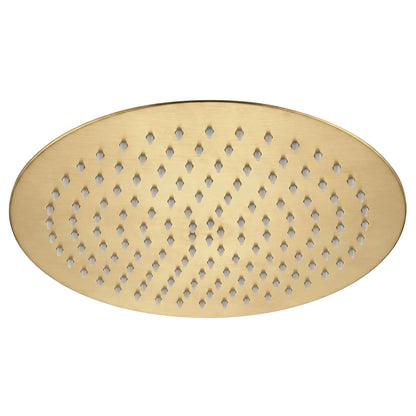 Runde Regendusche REA JS-P014BG 30cm Brush Gold 11