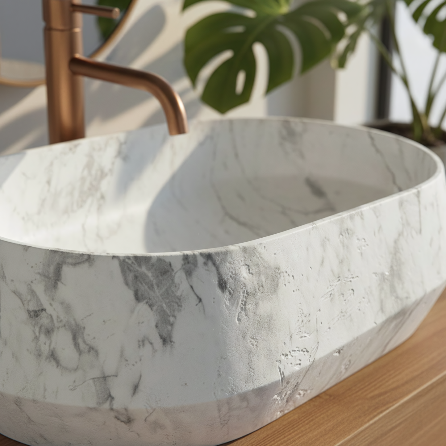 Aufsatzwaschbecken Rea Zoe Dune  5