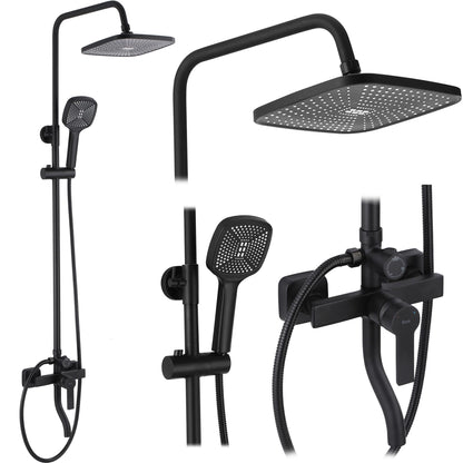 Duschgarnitur REA ARGUS BLACK MATT  1