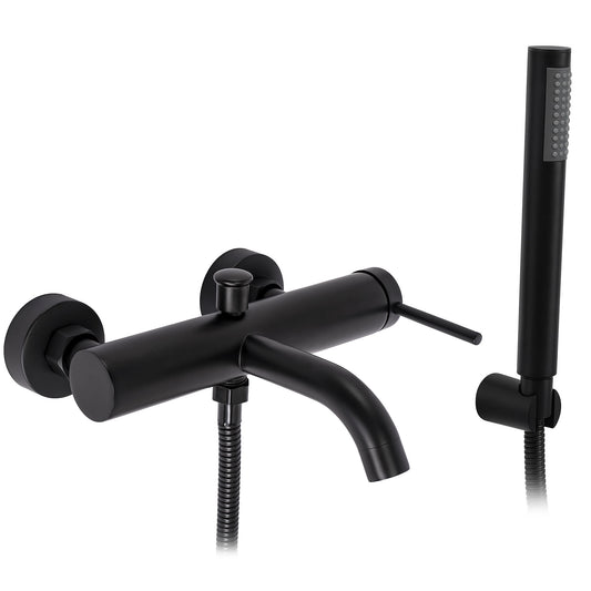 Wannenarmatur Rea Spot Black  1