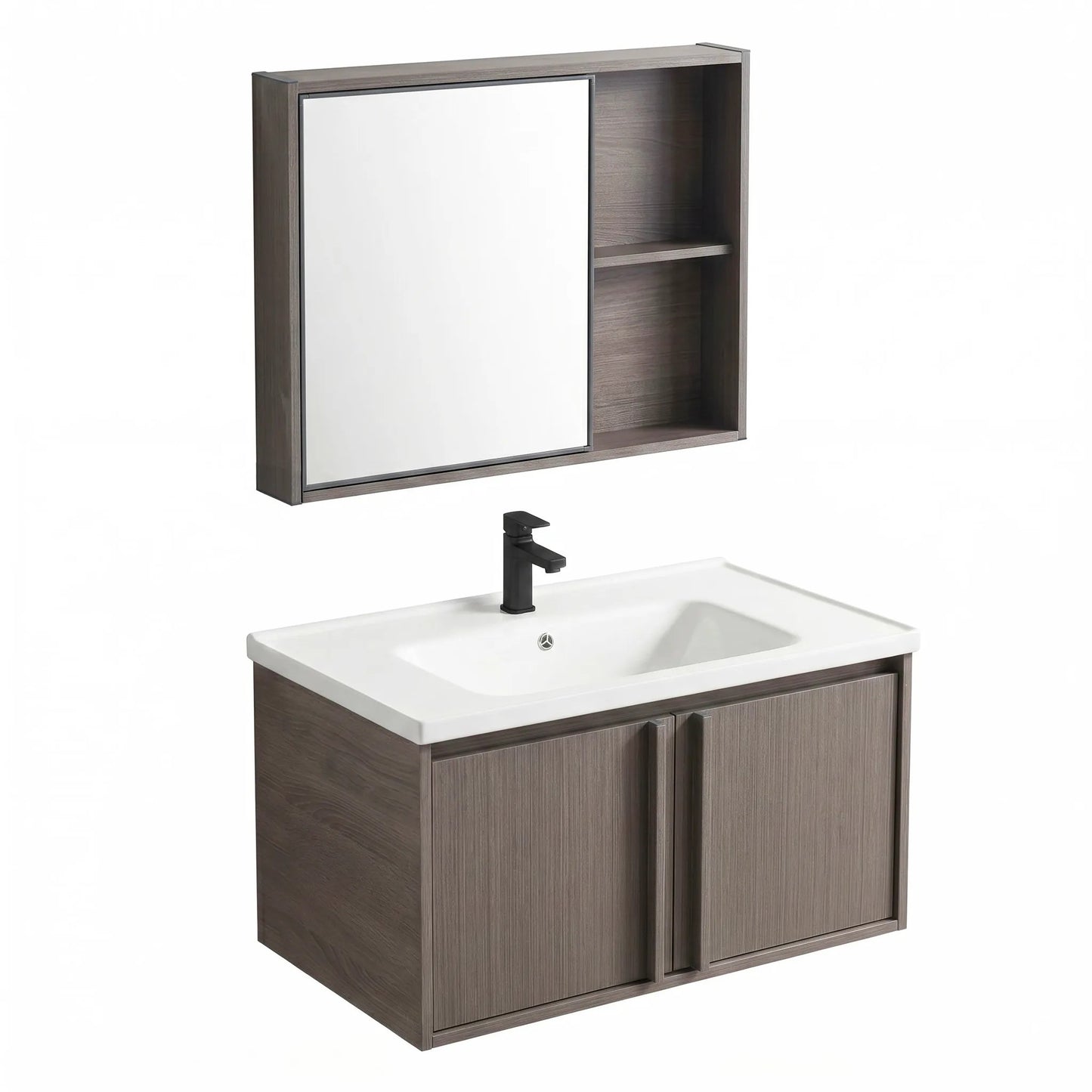 Badezimmermöbel-Set mit Waschbecken Gama T25023 KJM 80CM  12
