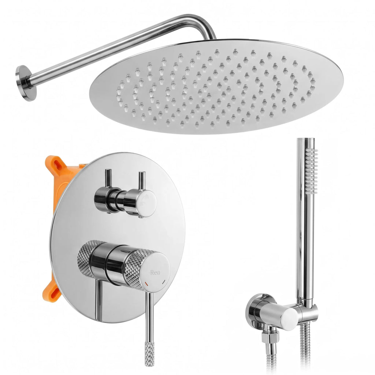 Unterputz Duschset Rea Venti Chrome + BOX 12
