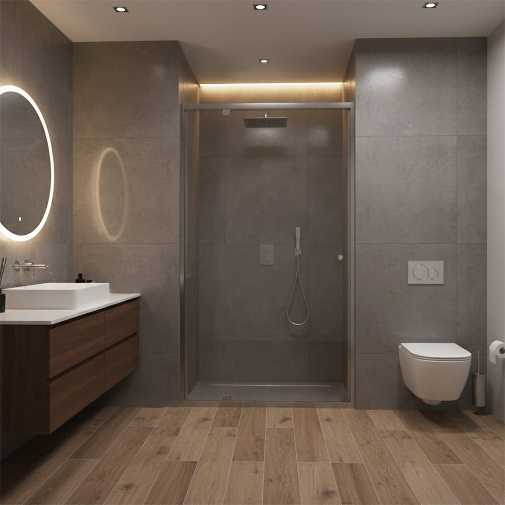 Duschtür Rea Primo Swing 100 Chrome  3