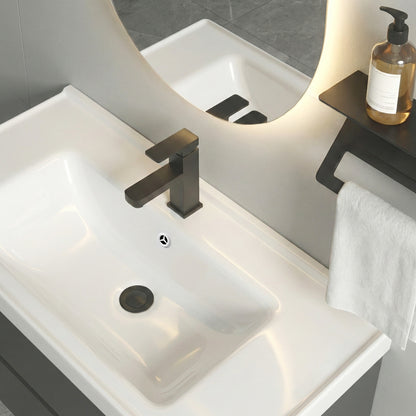 Badezimmermöbel-Set mit Waschbecken Toledo 60cm Grey  4