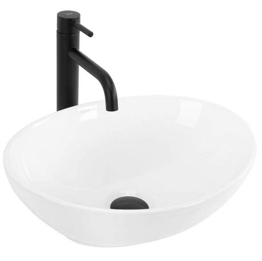 Aufsatzwaschbecken Rea Sofia white  1