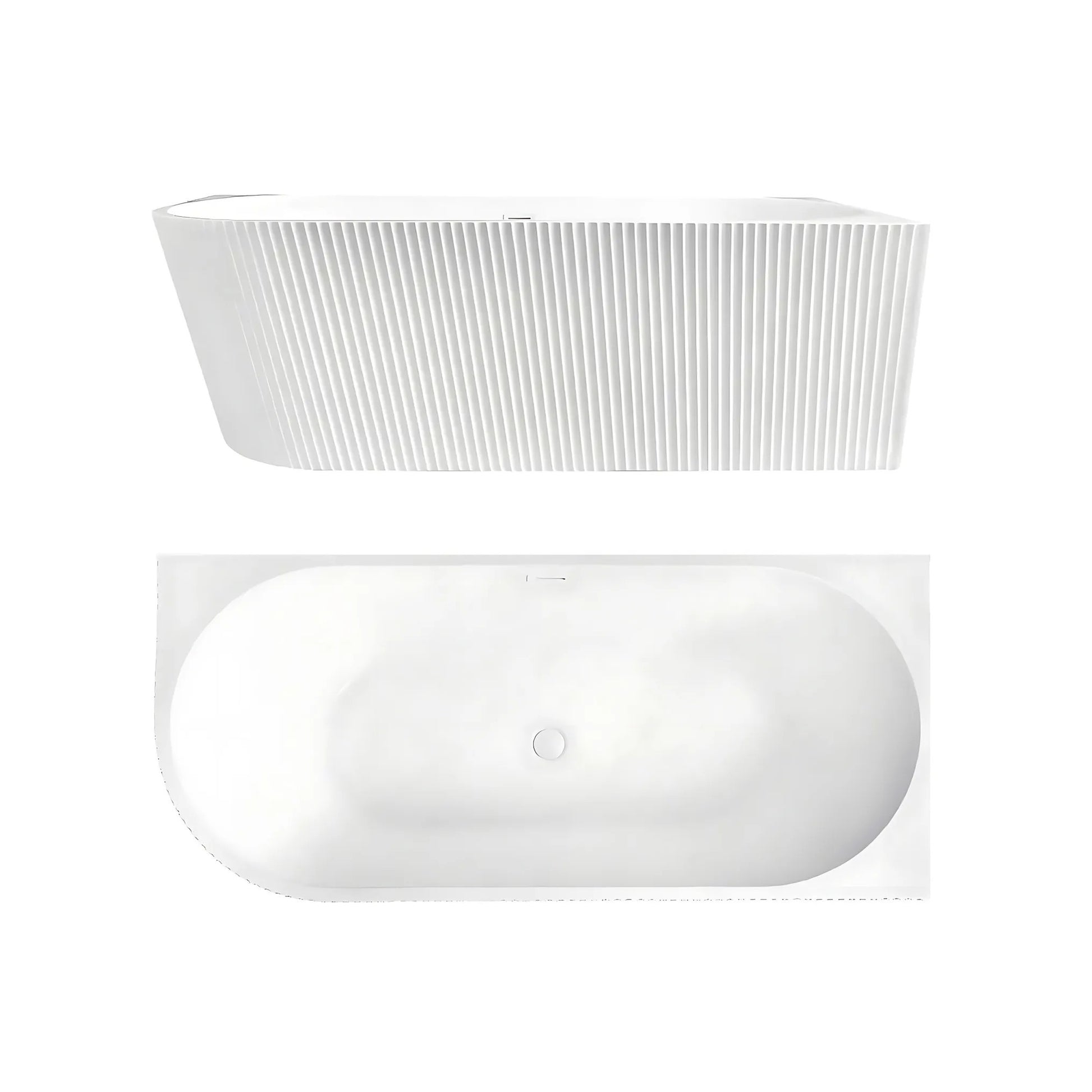 Acryl Eckbadewanne WENUS RIGHT 170 Schwarze Stöpselabdeckung 13