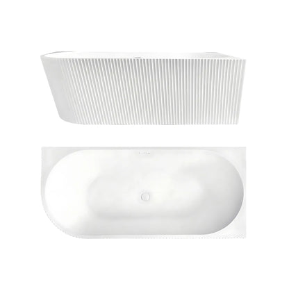 Acryl Eckbadewanne WENUS RIGHT 170 Schwarze Stöpselabdeckung 13