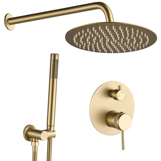 Unterputz Duschset Rea Lungo Grip Gold Brush  + BOX  1
