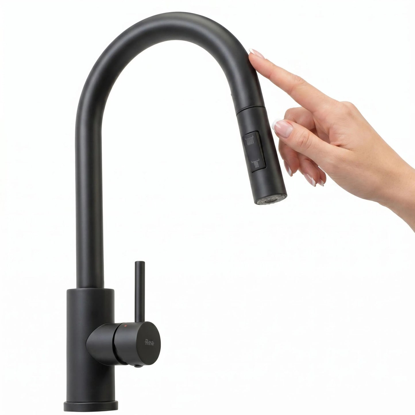 Küchearmatur Rea Fresh Touch Black Matt  14