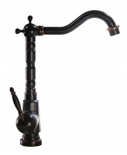 Waschbeckenarmatur Bona Old Black high  3