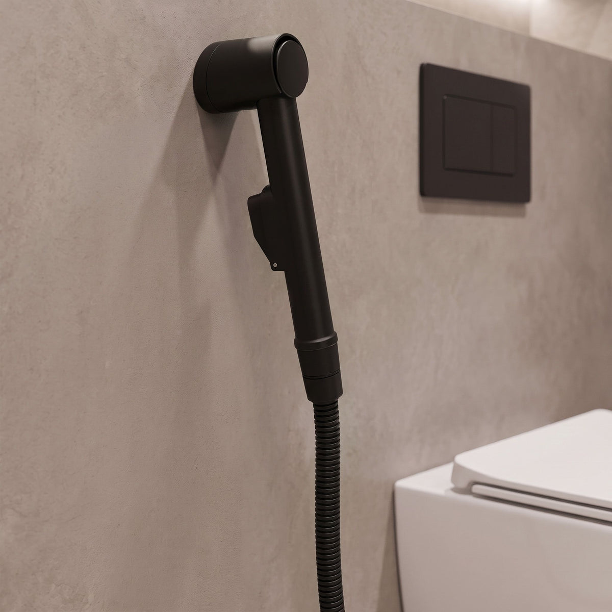 Waschtischarmatur Mit Bidetta Rea Lungo Black 9