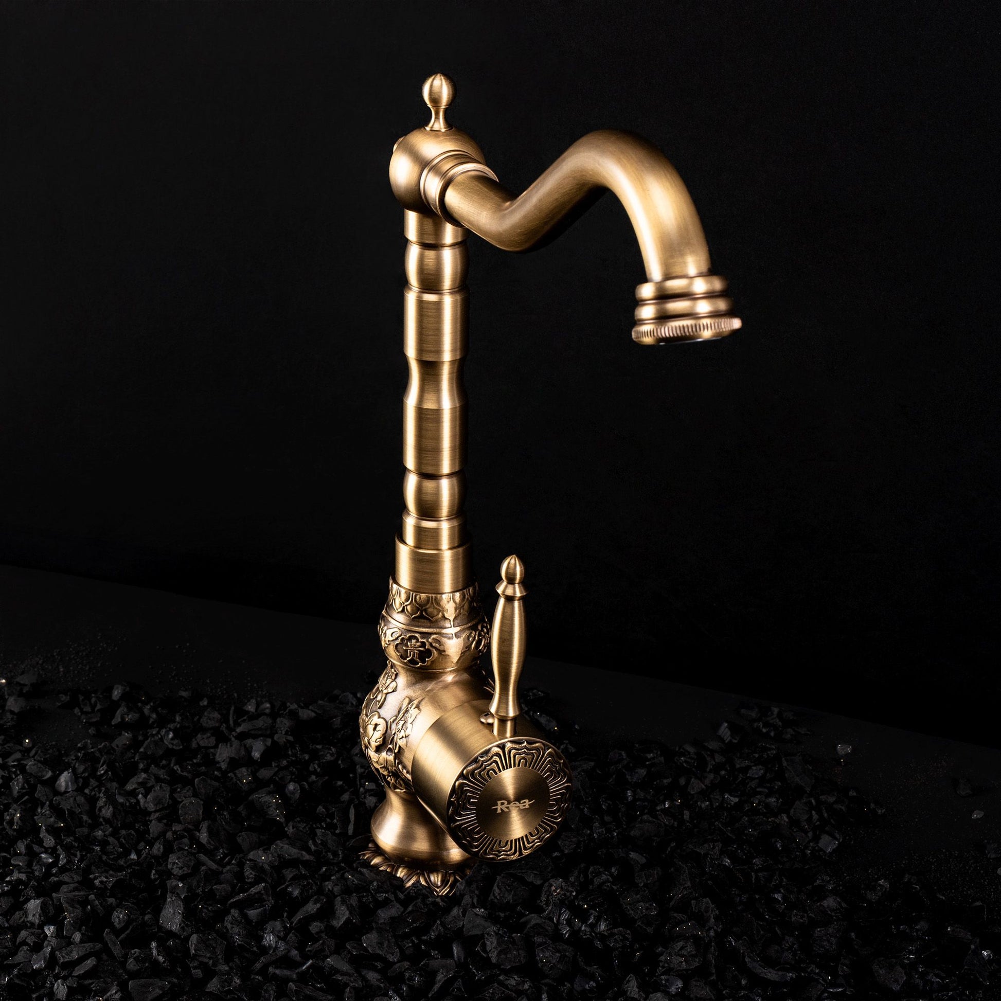 Küchenarmatur Waschbeckenarmatur Rea VENICE antique bronze  4
