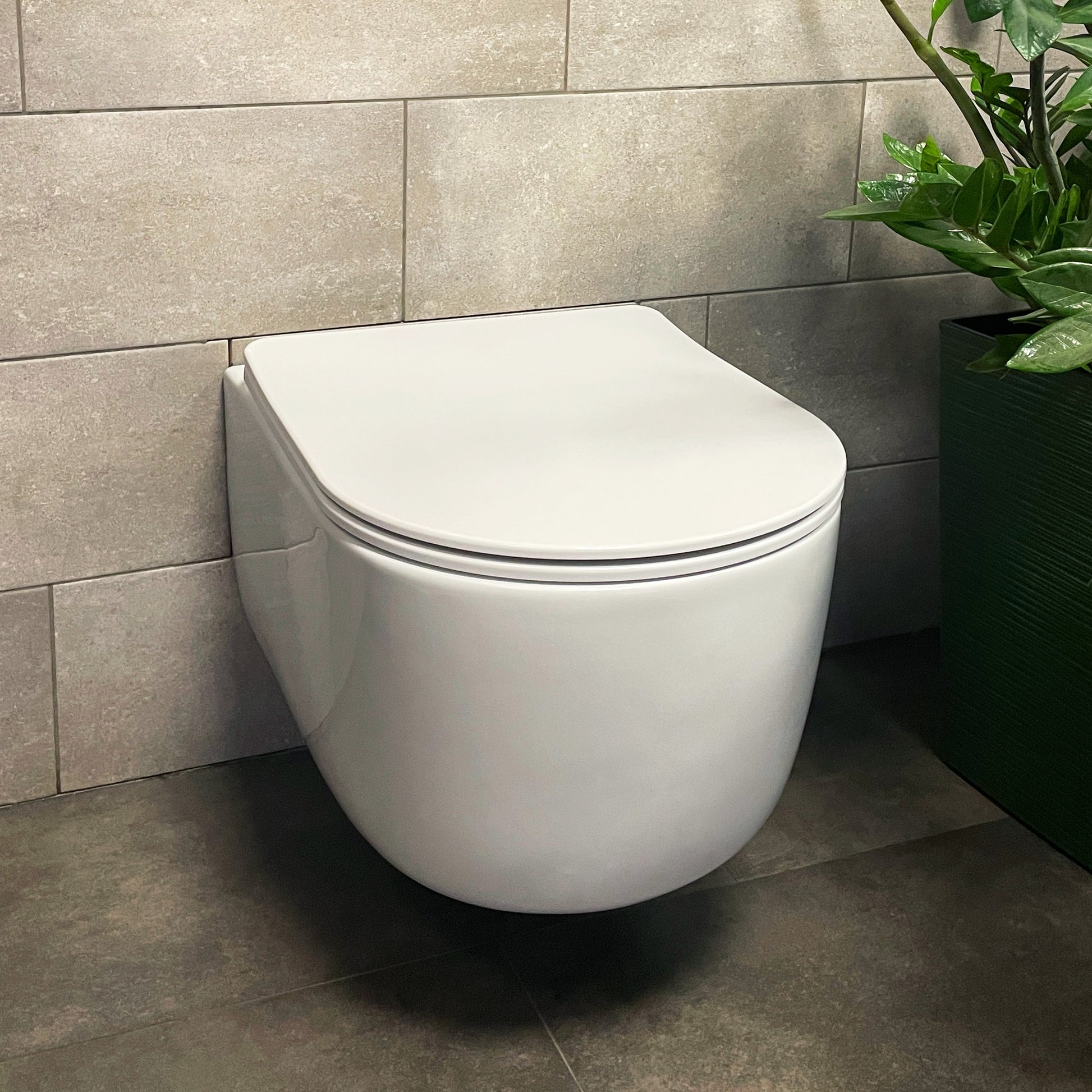 WC Schüssel Randlos Rea Eddy Tornado Flat N  7