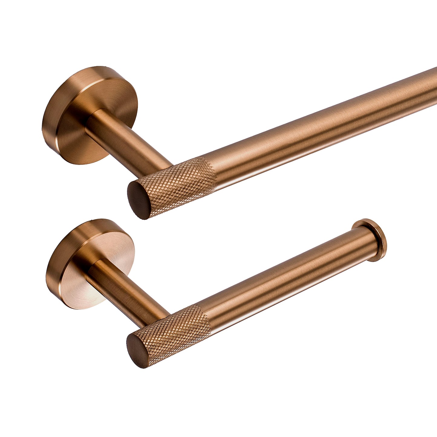 Badezimmer-accessoire-set Grid Brush Copper 4-teilig  3