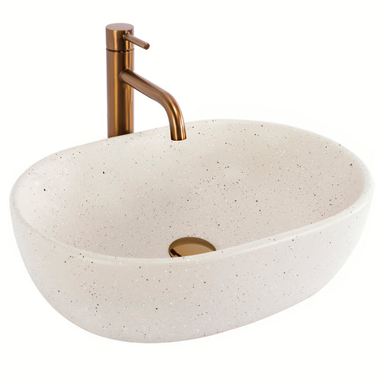 Aufsatzwaschbecken Rea Amelia Sandy  1