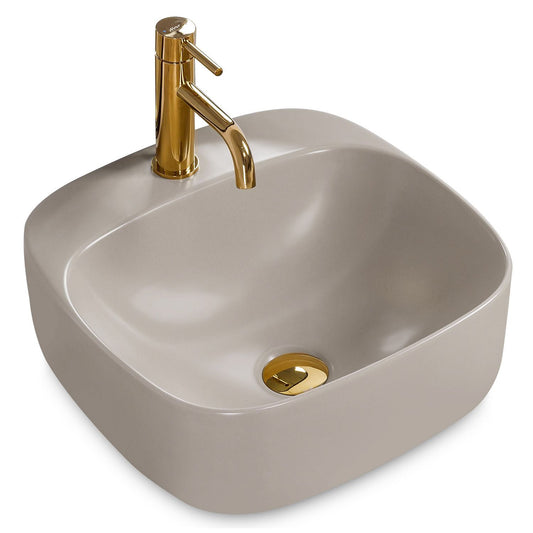 Aufsatzwaschbecken Rea Luiza 42 Grey MAT 1