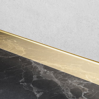 Gefälleprofil Frontal 120cm Gold  3