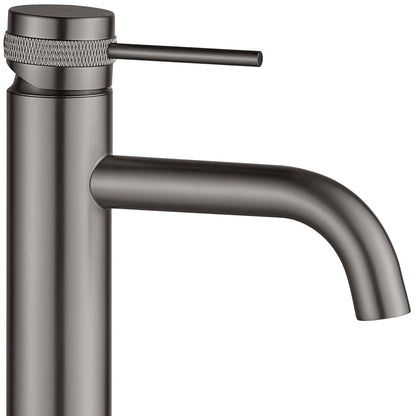 Waschbeckenarmatur Rea Lungo Grip Gun Grey Low  4