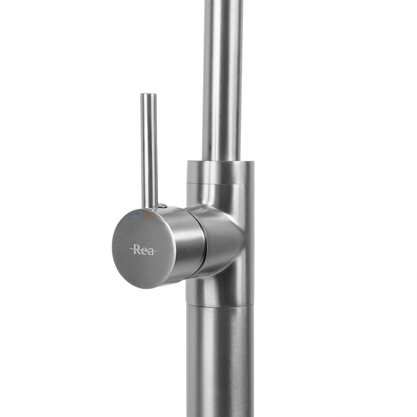 Waschbeckenarmatur freistehend Rea Lungo Brush Nickel  5