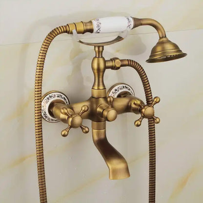 Wannenarmatur Rea Rustico Antique Gold  2