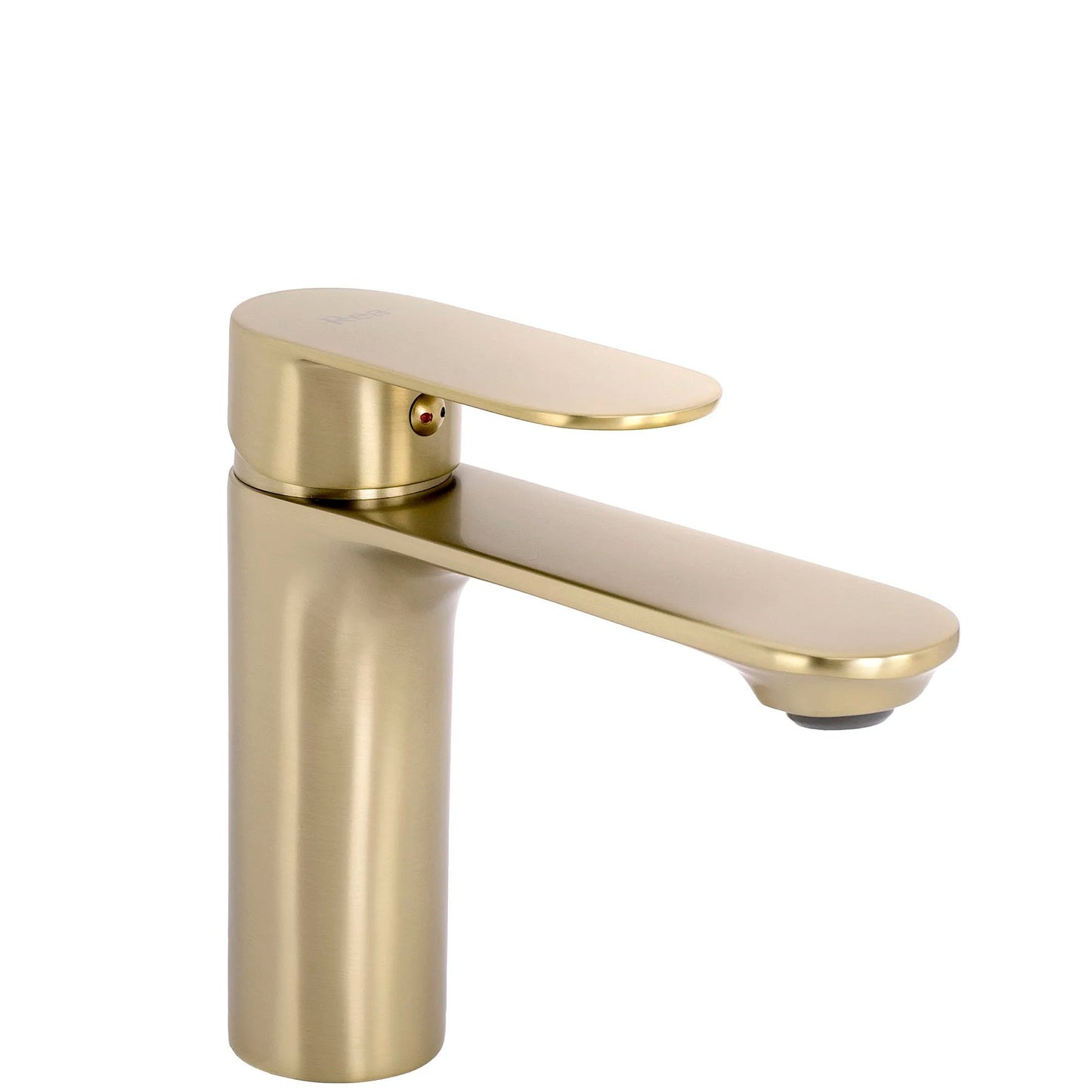 Waschbeckenarmatur Rea Drop Brush Gold low  1