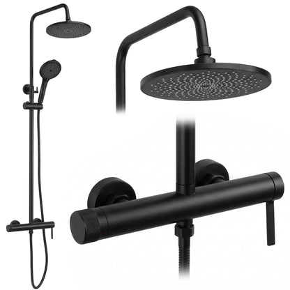 Duschgarnitur Rea Rivo Black  1