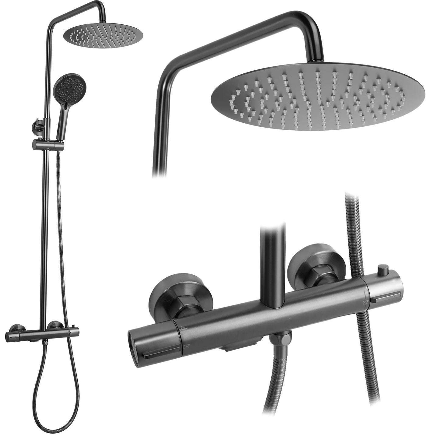 Thermostat Duschset Drop Titan  1