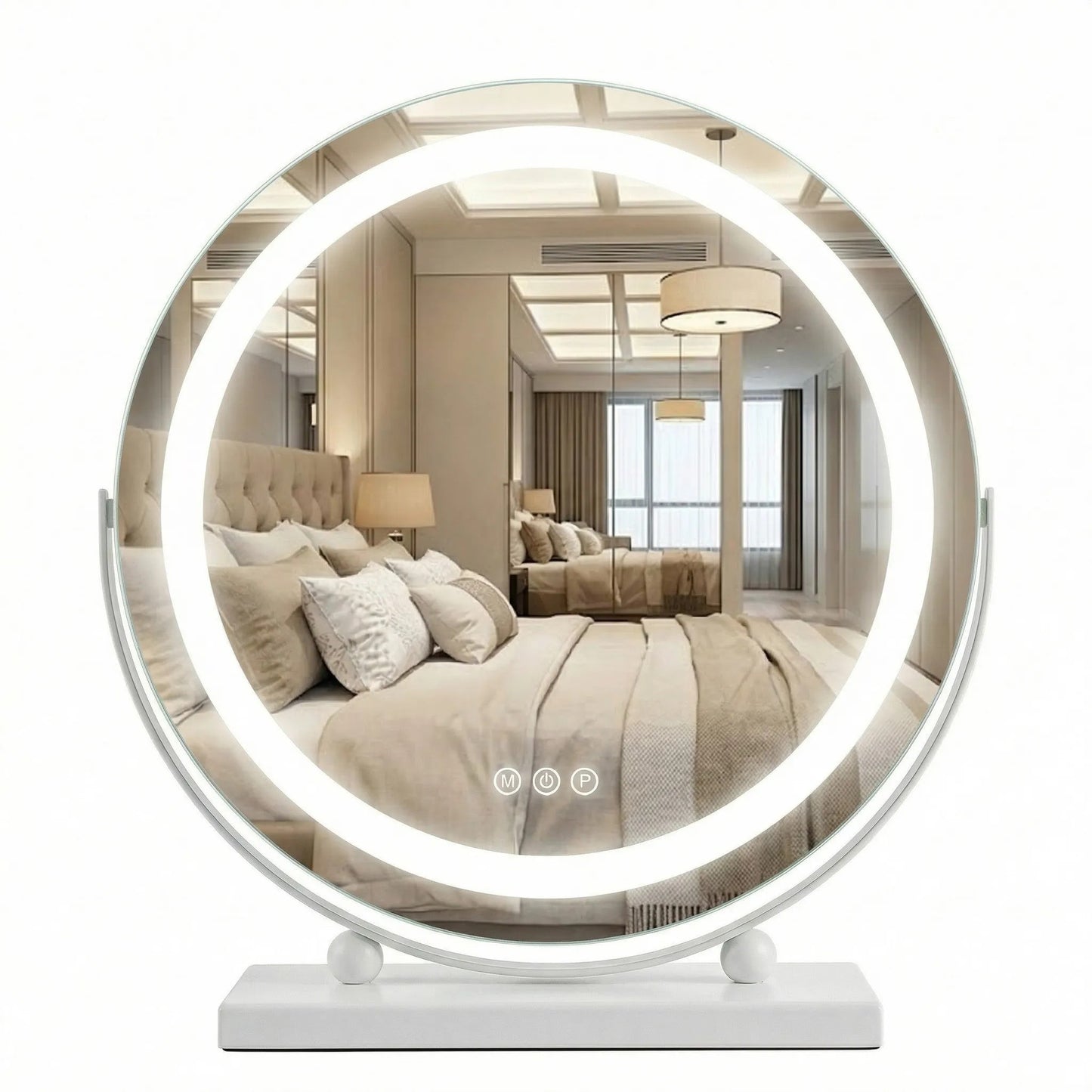 Spiegel LED MAKE-UP White 40 cm  1