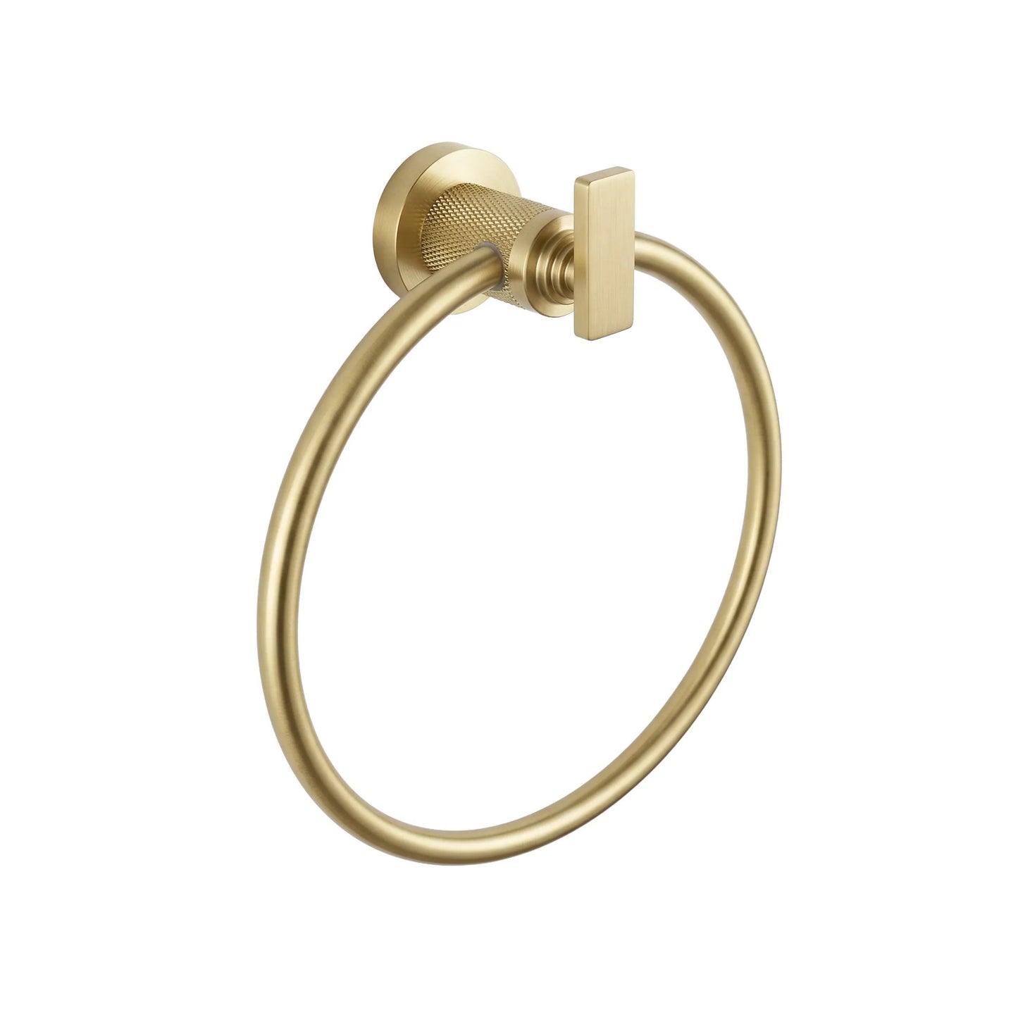 Handtuchhalter Ring 81307 Rivo Brush Gold  1