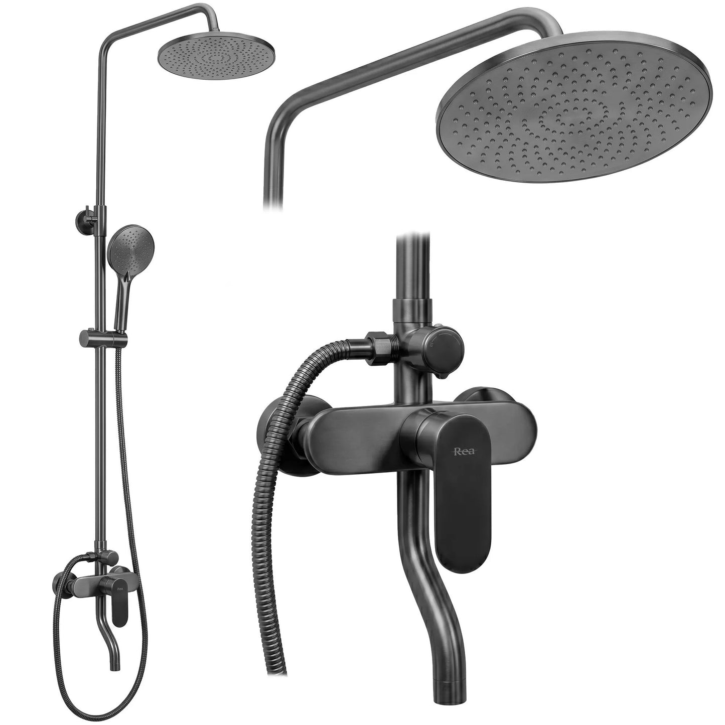 Duschgarnitur REA DROP Titan  1